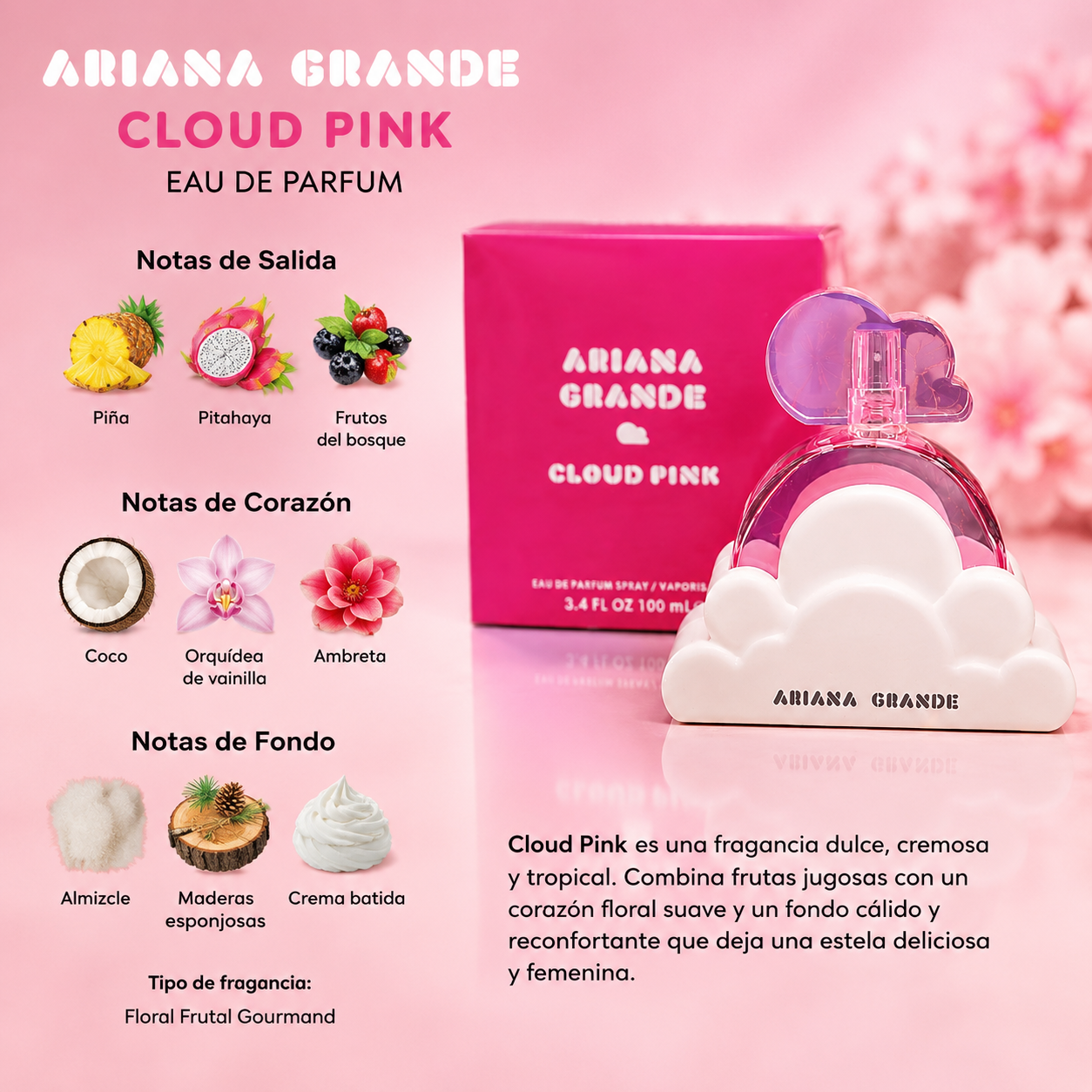 Cloud Pink 100 ML 1.1 premium 🚚 Envíos gratis