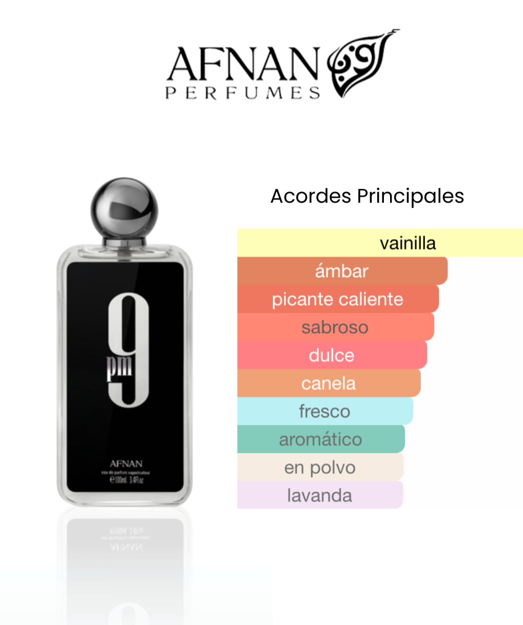 9 PM + PERFUMERO