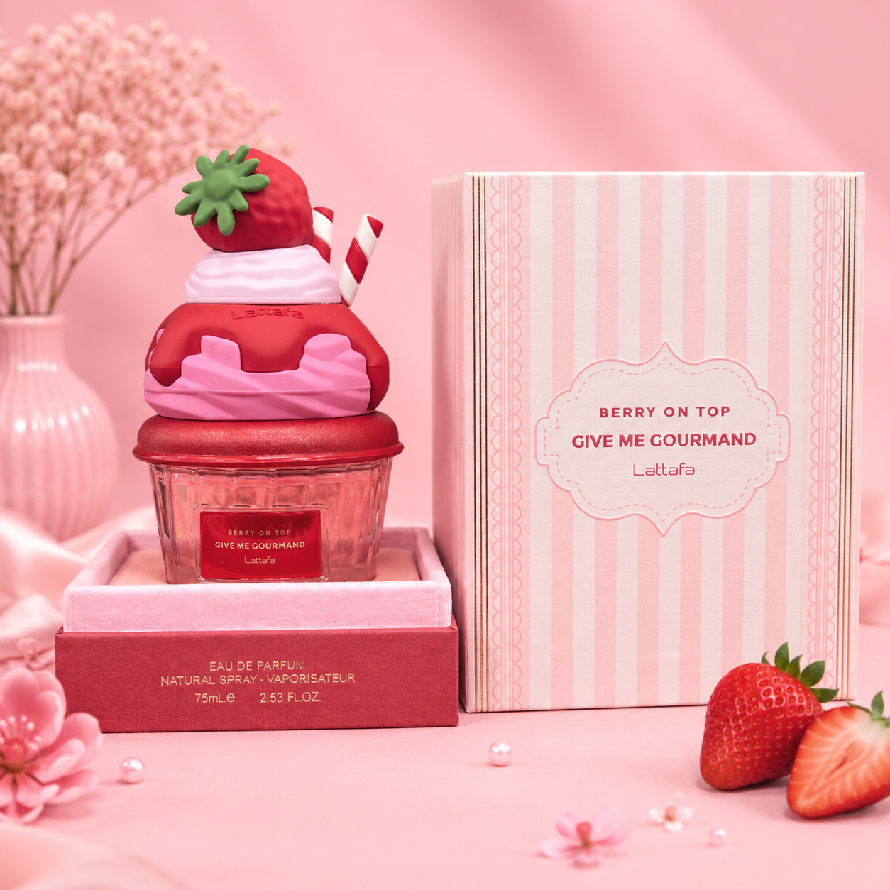 ✨ Berry On Top – Give Me Gourmand 75 ML  1.1 Premium.                                       🚚 Envíos gratis