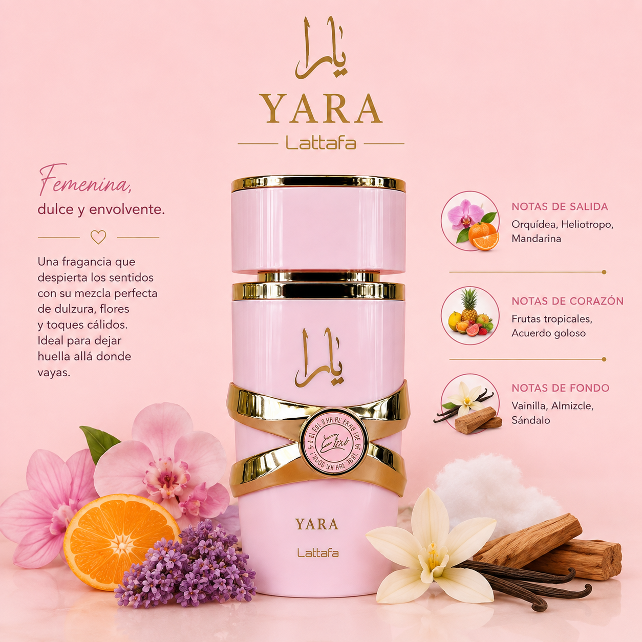 Yara Elixir 100 ML 1.1 Premium 💵 Pagos Contraentrega